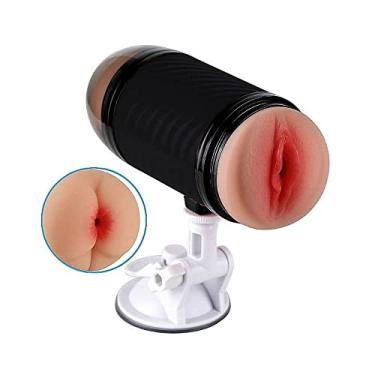 Imagem de MASTURBADOR LANTERNA VAGINA E ANUS CYBER SKIN COM VENTOSA