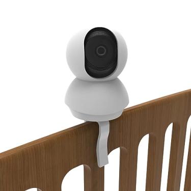Imagem de Suporte Presilha Branco de Fixar Camera para Berço Compativel com Tplink Tapo C200