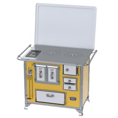 Imagem de Fogao a Lenha Venax GII n 2 Classic Amarelo