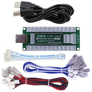 Imagem de SJ@JX Game Controller Encoder DIY Arcade Joystick Button Gamepad Code Board for Xbox 360 Nintendo Switch Raspberry Pi PS3 PC Andriod