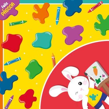 Imagem de Embalagem para Ovo de Páscoa, 39 X 39 cm, Pintura, Embalagem com 25 Unidades, Cromus