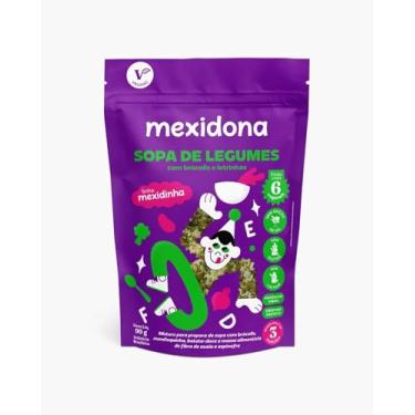 Imagem de SOPA DE LEGUMES com brócolis e letrinhas Mexidinha 90g