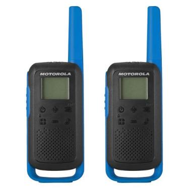 Imagem de Walkie Talkie Talk Motorola T-270 20MIL-40KM / Carregador USB / Bivol 