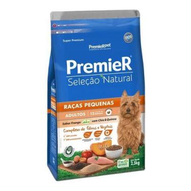 Imagem de Ração Premier Seleção Natural Adulto Raças Pequenas 2,5kg
