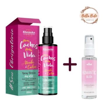 Imagem de KIT PROTEÇÃO TÉRMICA c/ SPRAY MEUS CACHOS, MINHA VIDA e PERFUME CAPILA