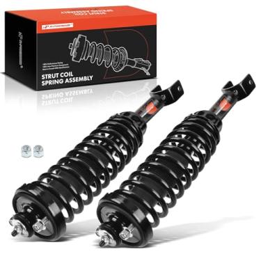 Imagem de A-Premium Suporte de montagem de amortecedor traseiro com mola helicoidal compatível com Honda Civic - 1992 1993 1994 1995, L4 1,5L 1,6L