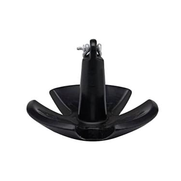 Imagem de SEACHOICE River Anchor, ferro fundido revestido de vinil preto, 13,6 kg