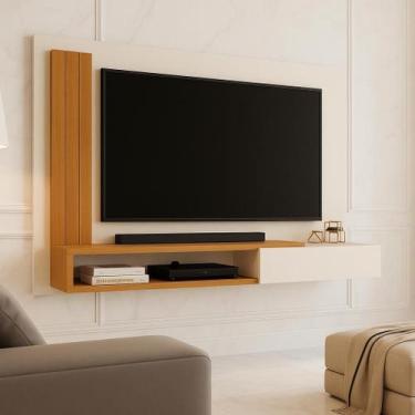 Imagem de Painel Sala Quarto Luxo Para TV Até 50 Polegadas Mateus Plus - Cores -