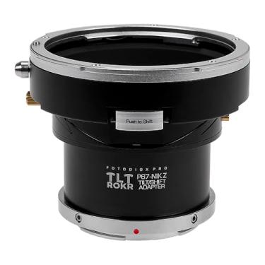 Imagem de Fotodiox Pro TLT ROKR - Adaptador de montagem de lente de inclinação/deslocamento compatível com lentes SLR de montagem Pentax 6x7 (P67, PK67) para corpo de câmera sem espelho Nikon Z-Mount