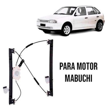 Imagem de Maquina Vidro Elétrico Gol Bola 4p S/ Motor Diant Esq - ZINNI E GUELL