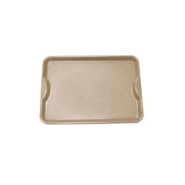 Imagem de Kit 75un Bandeja Plástica Resistente Para Lanches Self Service Fast Fo