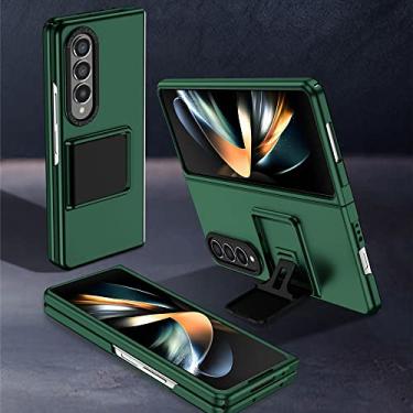 Imagem de Estojo portátil simples para Samsung Galaxy Z Fold 4 5G Fold3 Fold4 Fold 3 Zfold4 Zfold3 Acessórios para celular Capa, verde, para Samsung Z Fold 4