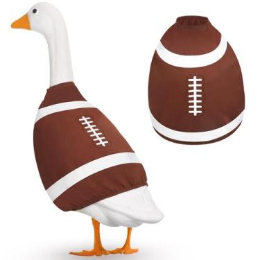 Imagem de Roupa de futebol de silicherry para decoração ao ar livre Lawn Goose d