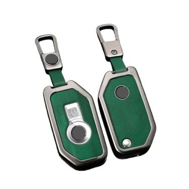 Imagem de Capa Protetora Para Chave De Motocicleta, Compatível Com Bmw R1250gs Adv Waterbird F850c400gt750gt, Controle Remoto, Acessório De Suporte Para Carro(E style gun Green-buckle,Packing Box)