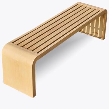 Imagem de Banco de parque, banco de metal ao ar livre, banco de pátio de jardim 100/120/150/180 cm, móveis externos, ideal para pátios, quintais, jardins, áreas de piscina, B, 100 x 40 x 45 cm