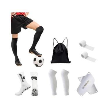 Imagem de Meias De Futebol Antiderrapantes, Conjunto De 5 Peças, Confortáveis E 