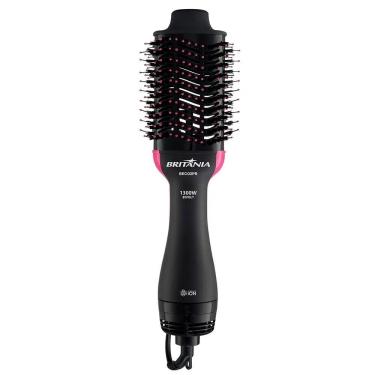 Imagem de Escova Secadora Britania Cerâmica Bec02 Preto Com Rosa Bvolt