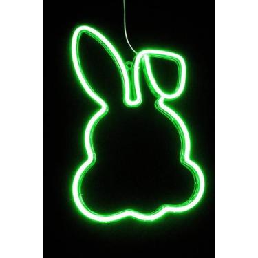 Imagem de Luminária Neon LED Decorativa de Páscoa Diversos Modelos Cores - Comer