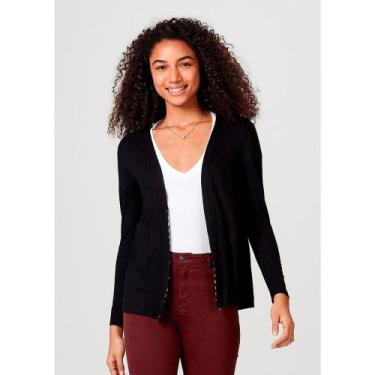 Imagem de Blusa Básica Feminina Em Algodão Com Decote V - hering