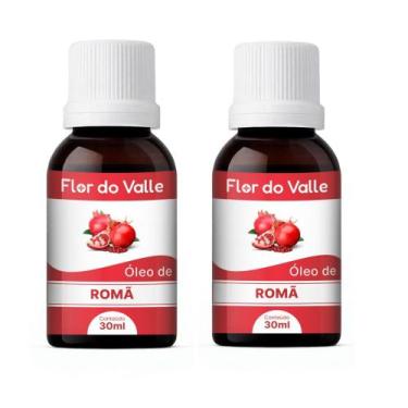 Imagem de Óleo Vegetal De Romã 30ml Flor Do Valle - Essencial, 2 Unidades