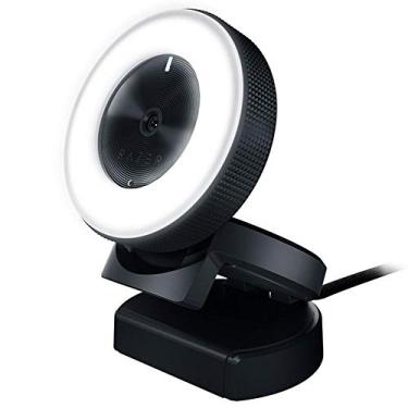 Imagem de Webcam Web Cam Razer Kiyo Anel de foco automático Computador online Streaming Webcam com microfone