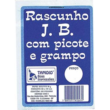 Imagem de Bloco Para Rascunho Sulfite 80X110Mm C/100 Fls. Pacote Com 10-23973