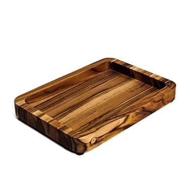 Imagem de Gamela Retangular De Madeira Oscar Monte Novo 33cm