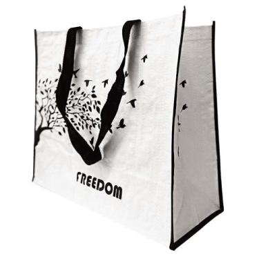 Imagem de Bolsa Ecobag Ecologica Sacola de Ombro Reutilizavel Dobravel Compras M