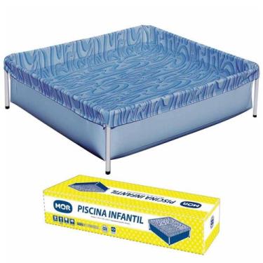 Imagem de Piscina Estrutural Retangular Mor 400 litros Infantil 1,15 x 1,06m