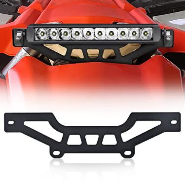 Imagem de Frokom Suporte de barra de luz de torre de choque, suporte de barra de luz LED adequado para barra de luz frontal de LED de 25,4 a 35,5 cm, para Can-Am Maverick X3/Max RS Turbo R 2017-2022