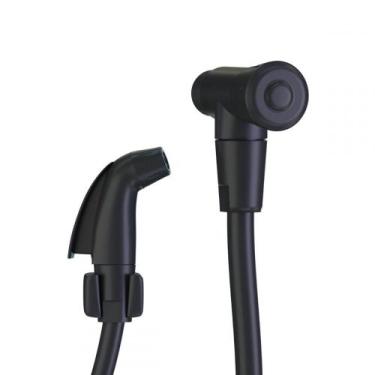 Imagem de Ducha Higiênica Completa Com Gatilho Abs Preto Fosco Civitt