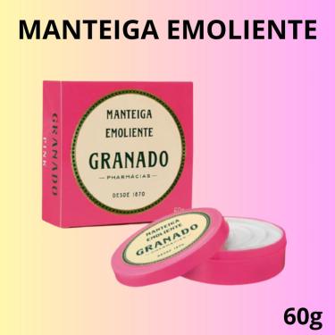 Imagem de Creme Hidratante Manteiga Emoliente Granado Pink Cotovelo Mao Pe 60g