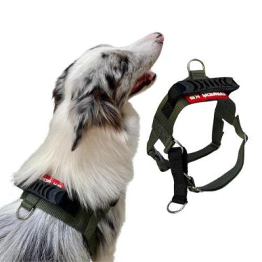 Imagem de Coleira Peitoral Anti-puxão M para Cachorro - Canadá K9 - Canadá K9 Ac