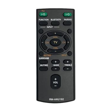 Imagem de NPTWARCOT Controle remoto de substituição RM-ANU192 sub RM-ANU191 compatível com Sony Sound Bar SS-WCT60 SS-WCT60 HT-CT60 SACT60 HT-CT60BT SA-CT60BT