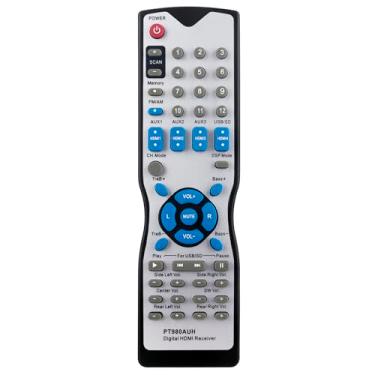 Imagem de PRTPT980RMT Controle remoto de substituição compatível com receptor amplificador HDMI Pyle PT980AUH