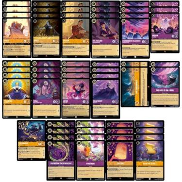 Imagem de MTG Decks & More Disney Lorcana Villains Deck - Ursula, Chernabog, Dr. Facilier, Gaston, Hades, Jafar, Maleficent - Custom Built - Very Strong - 60 Card!