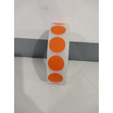 Imagem de Etiqueta Redonda Colorida Bolinha 19mm 1.000 Unid. - RPrint Etiquetas,