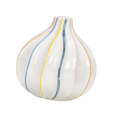 Imagem de IEUDNS Vaso decorativo moderno para mesa, vaso para plantas, suporte para flores secas para prateleira interna, mesa para festa de casamento, Boca Pontuda