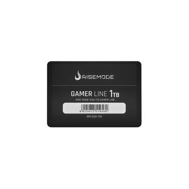 Imagem de SSD Rise Mode Gamer Line, 1TB, SATA III, Leitura: 530MB/s, Gravação: 520MB/s, Preto - RM-SSD-1TB