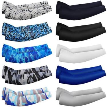Imagem de Mangas de braço Xuhal Kids Baseball Compression UV Protection