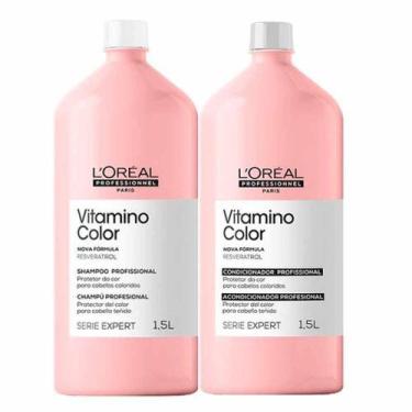 Imagem de L'Oréal Professionnel Vitamino Color Shampoo + Condicionador 1,5L - LO