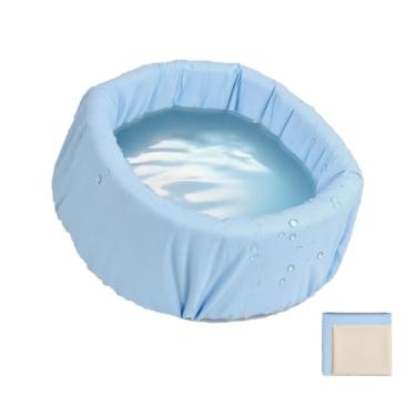 Imagem de UHAPPYEE Capa impermeável para piscina infantil redonda - adequada para mesa de água para crianças, compatível com jogos infantis e brincadeiras internas/externas, ótimo como um acessório de diversão