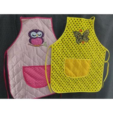 Imagem de Avental Estampado Impermeável Em Tecido Estampas Diversas - NOSSO LAR 