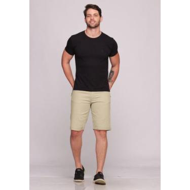 Imagem de Bermuda Macaw Sarja 7918 Bege, Bege, 38, Masculino