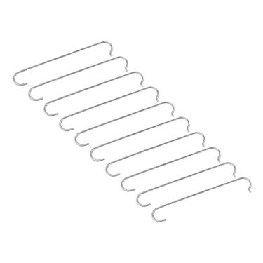 Imagem de 10 peças, ferramenta de reparo de ganchos de corrente de aço inoxidável para bicicletas de montanha e estrada, ferramenta de conexão essencial para fácil manutenção e substituição da corrente