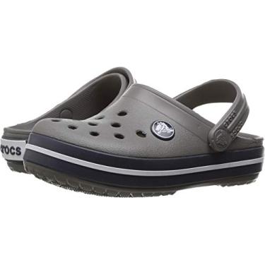 Imagem de Sandália, Crocs, Crocband Kids, Smoke/Navy, 24, Criança Unissex