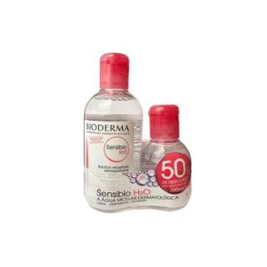 Imagem de Kit Bioderma Sensibio H2O - Água Micelar 250ml + Água Micelar 100ml-Unissex