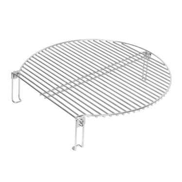 Imagem de VANKEY Rack expansor de grelha com Kamado Joe Big Joe I II e III de aço inoxidável de expansão de empilhamento para churrasco adequado para Kamado Joe ou Egg verde grande grande grande