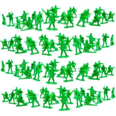 Imagem de Kit de Soldados de Plástico, Brinquedo Militar para Crianças, Conjunto de Exército em Miniatura para Brincadeiras