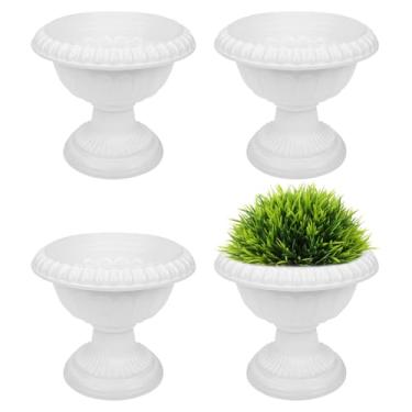 Imagem de Toyvian Mini Vasos Romanos, 12 Unidades, Vasos Decorativos de Plástico para Flores, Pequenos Cactos E Suculentas, Ideais para Decoração de Centros de Mesa de Casamento, Jardins, Varandas E Arranjos